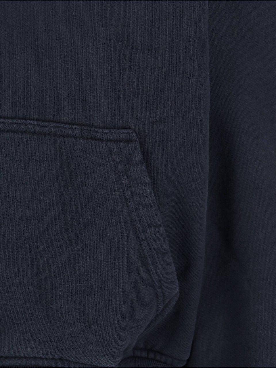 Rhude Minimalist Blue Sweater With Ribbed Detailing Blauw