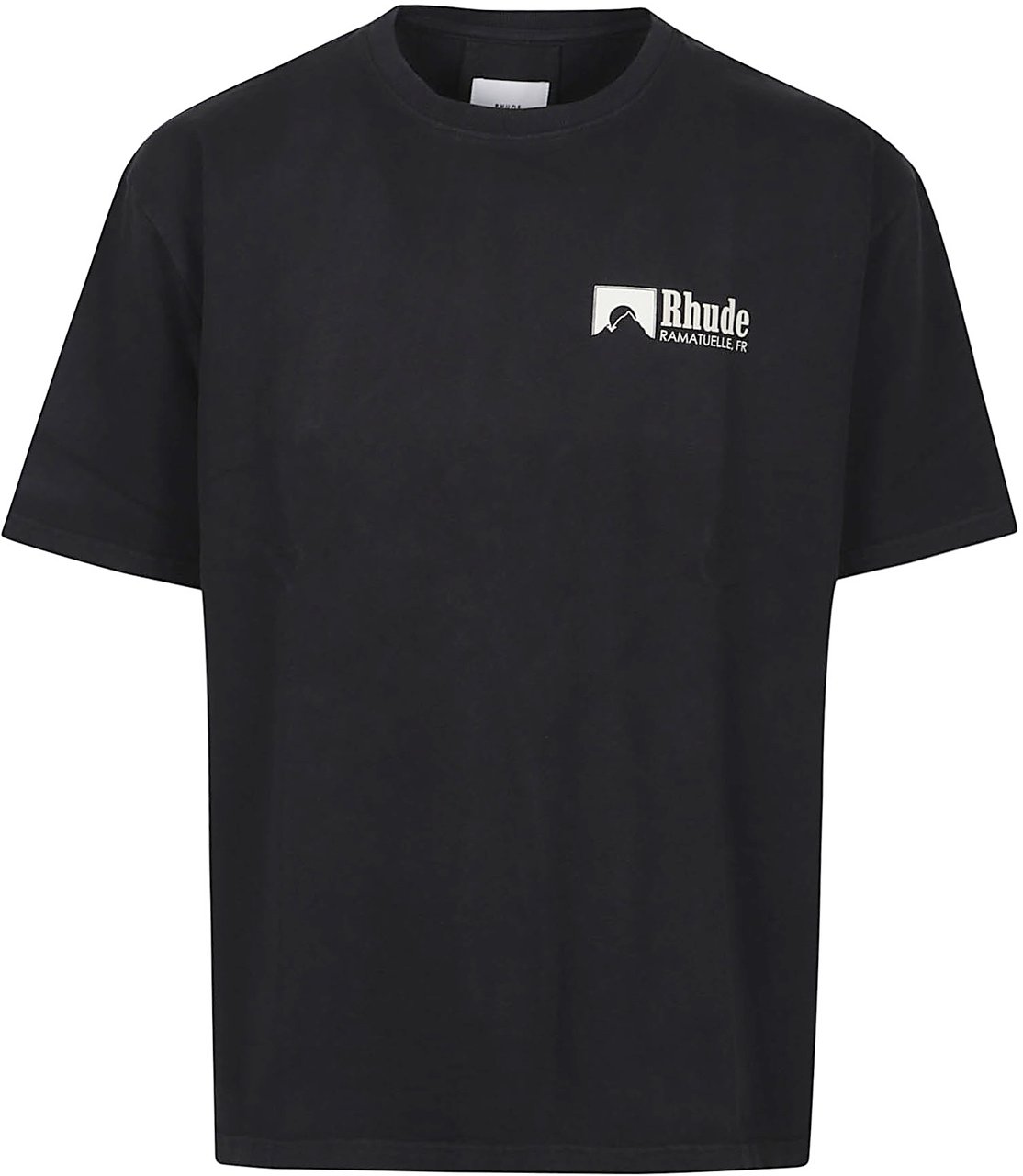 Rhude Ramatuelle Intl Racing T-shirt Black Zwart