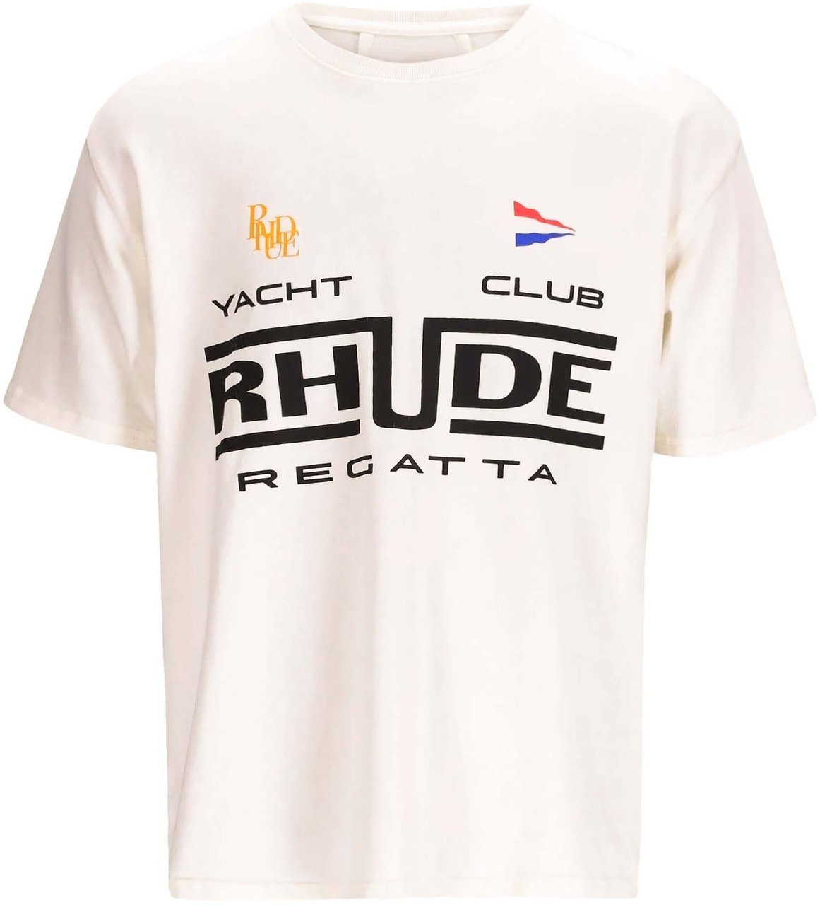 Rhude T-Shirts And Polos Vintagewhiteblackgreen Wit