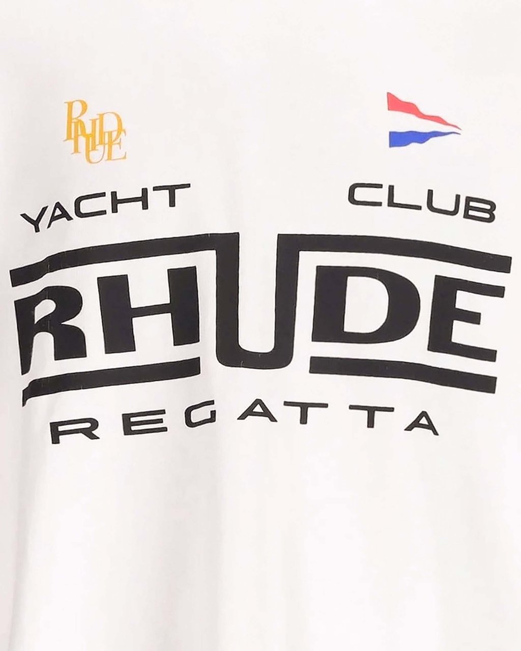 Rhude T-Shirts And Polos Vintagewhiteblackgreen Wit