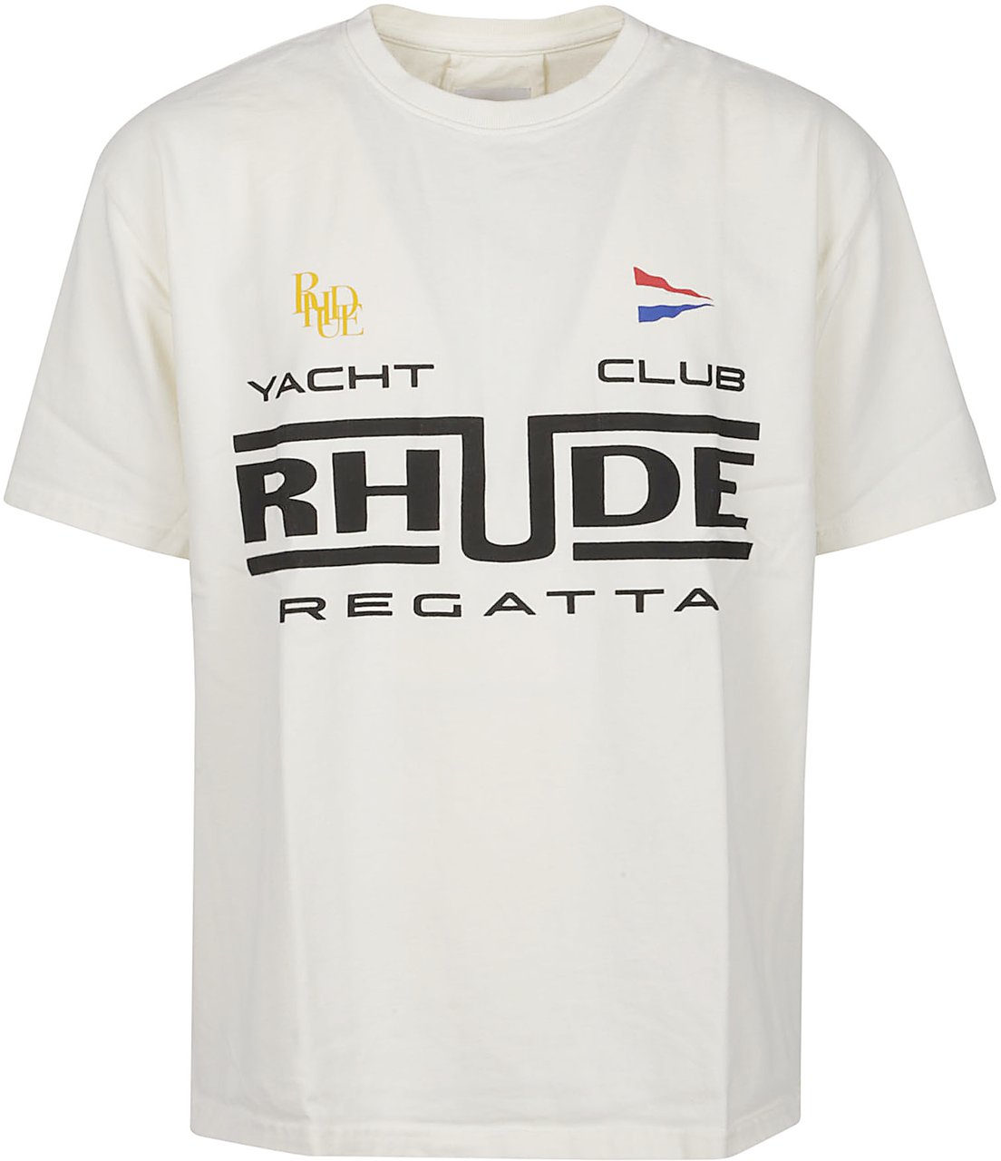 Rhude Regatta Club T-shirt White Wit
