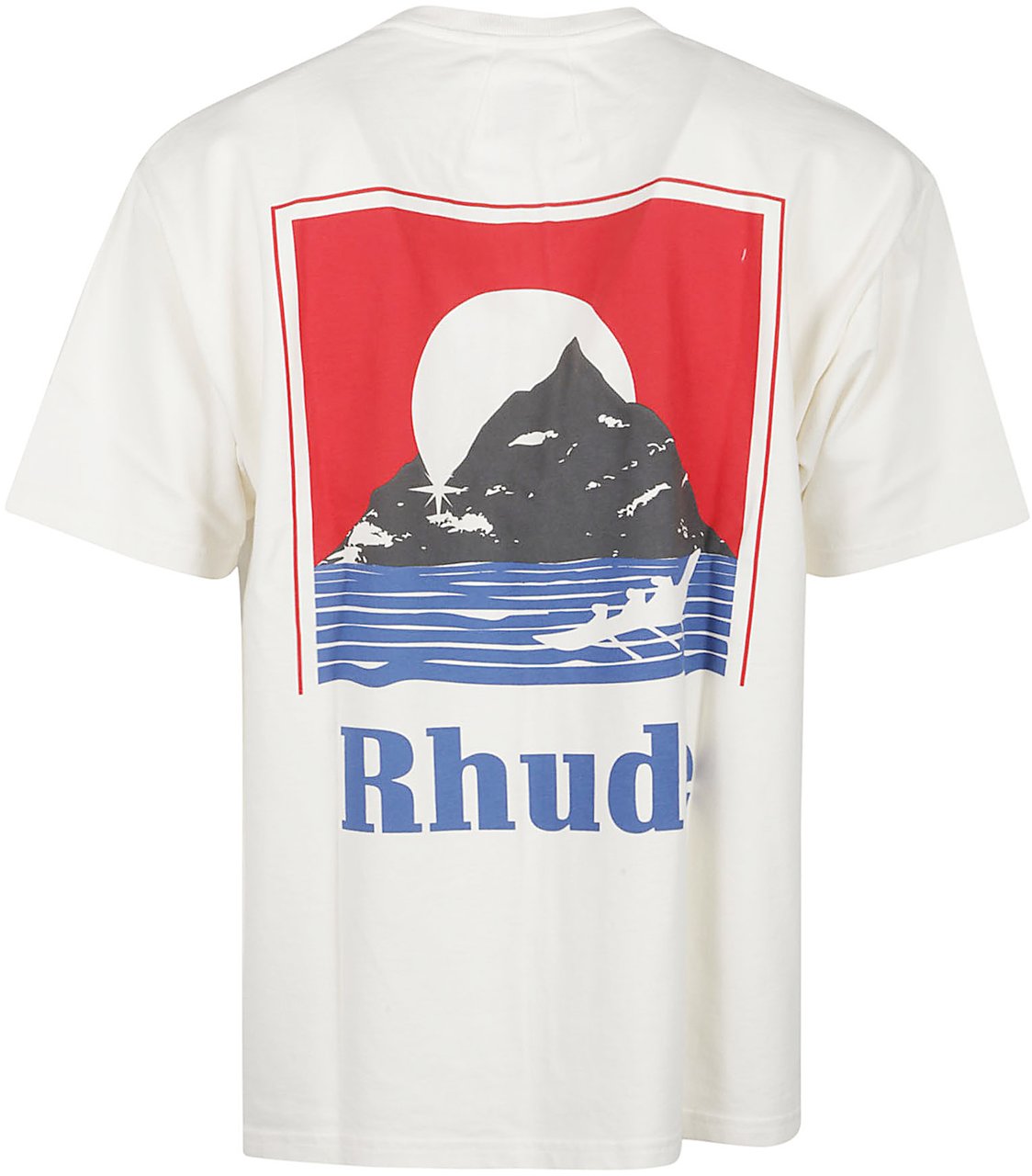 Rhude Moonlight Regatta T-shirt White Wit