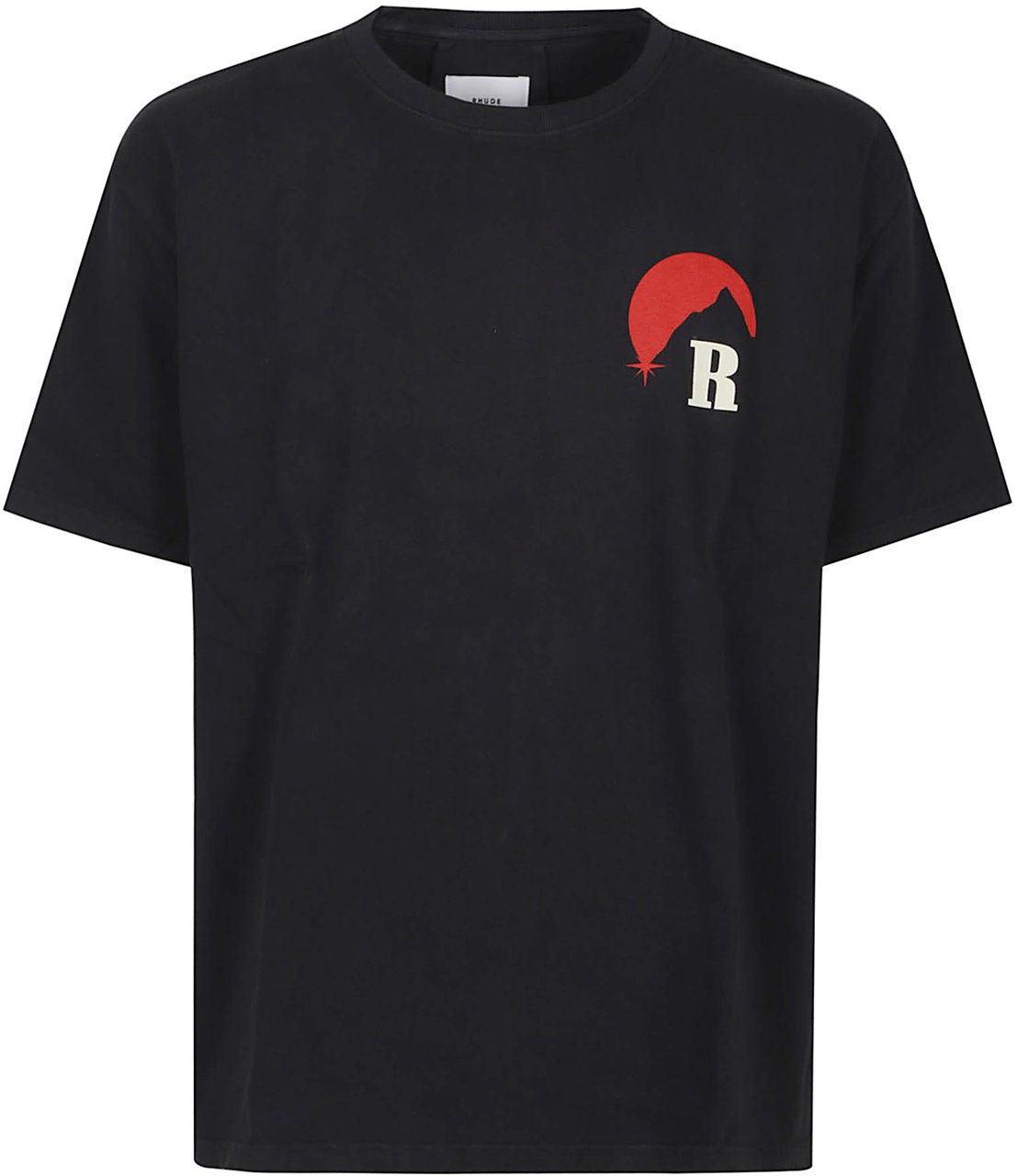 Rhude Moonlight Regatta T-shirt Black Zwart