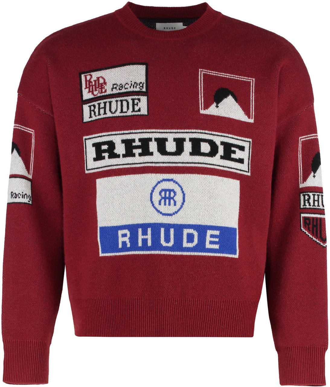 Rhude Wool and cashmere sweater Zwart