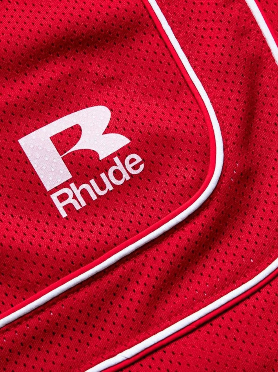 Rhude Shorts Red Rood