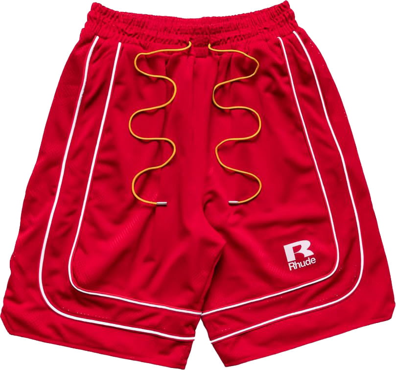 Rhude Shorts Red Rood