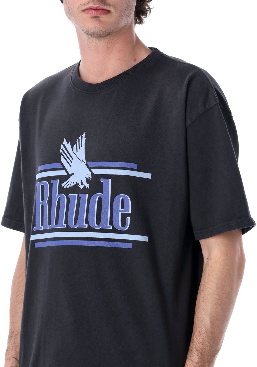 Rhude Rossa Tee Vintage Black Donkergrijs