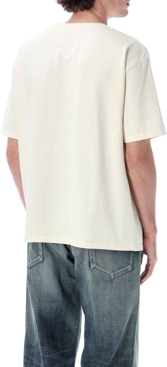 Rhude Rossa Tee Vintage White Wit
