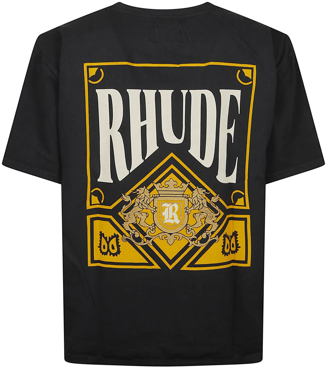 Rhude Playing Card T-shirt Black Zwart