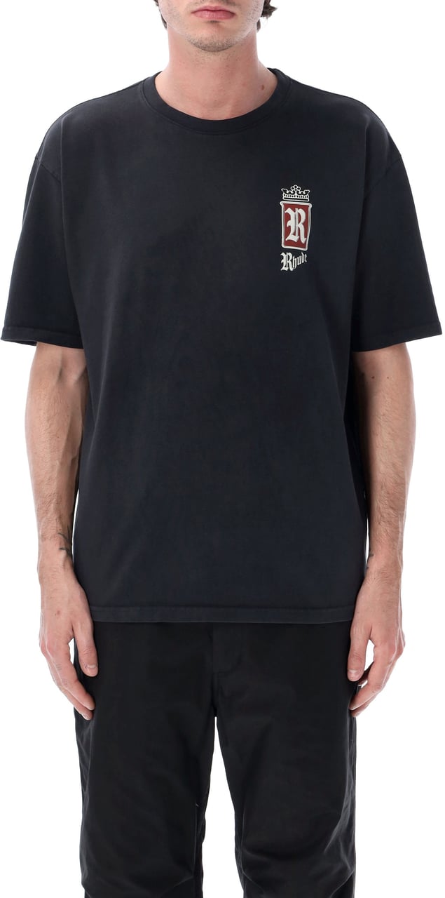 Rhude Fumar 91 Tee Vintage Black Donkergrijs