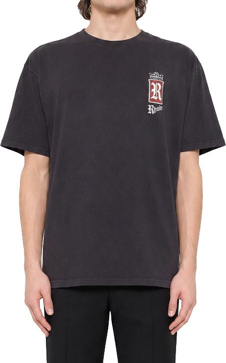 Rhude FUMAR 91 TEE VINTAGE BLACK/WHITE/RED OS Divers