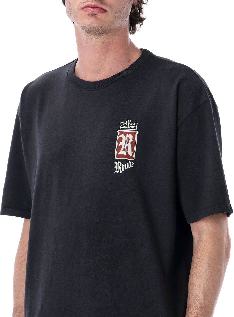 Rhude Fumar 91 Tee Vintage Black Donkergrijs