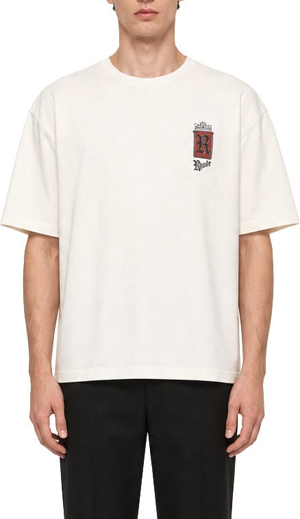 Rhude FUMAR 91 TEE VINTAGE WHITE/BLACK/RED OS Divers