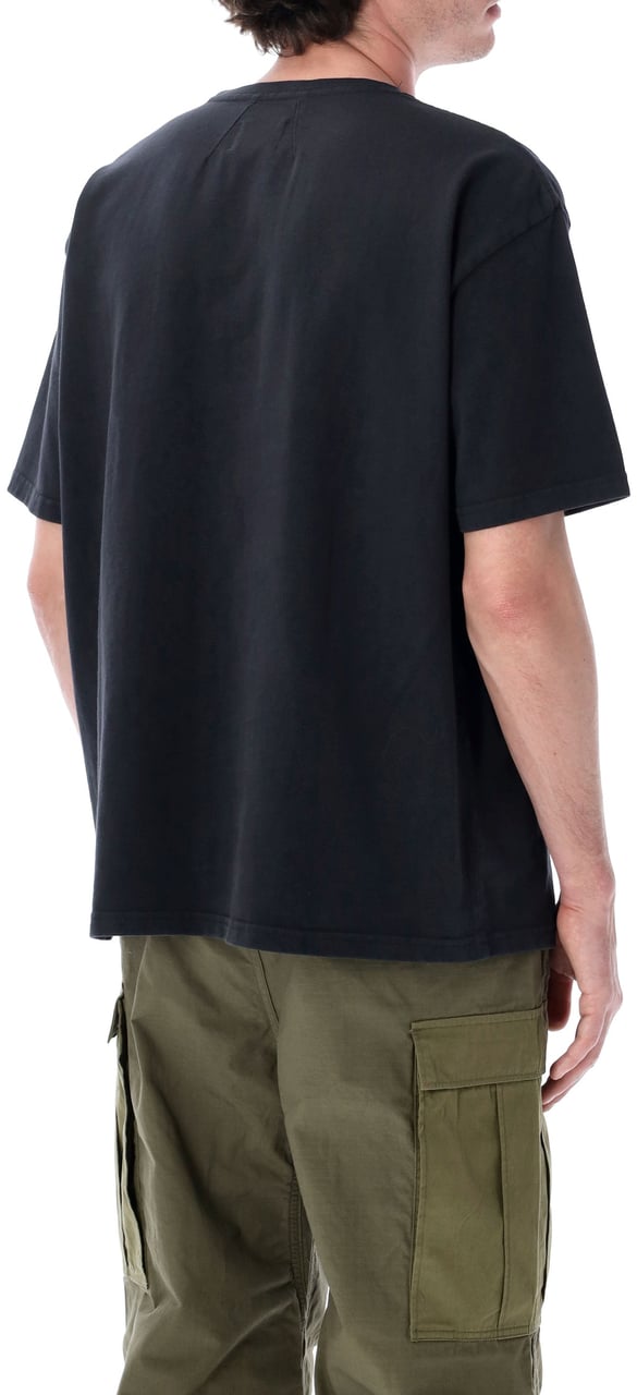 Rhude Banner Tee Vintage Black Donkergrijs