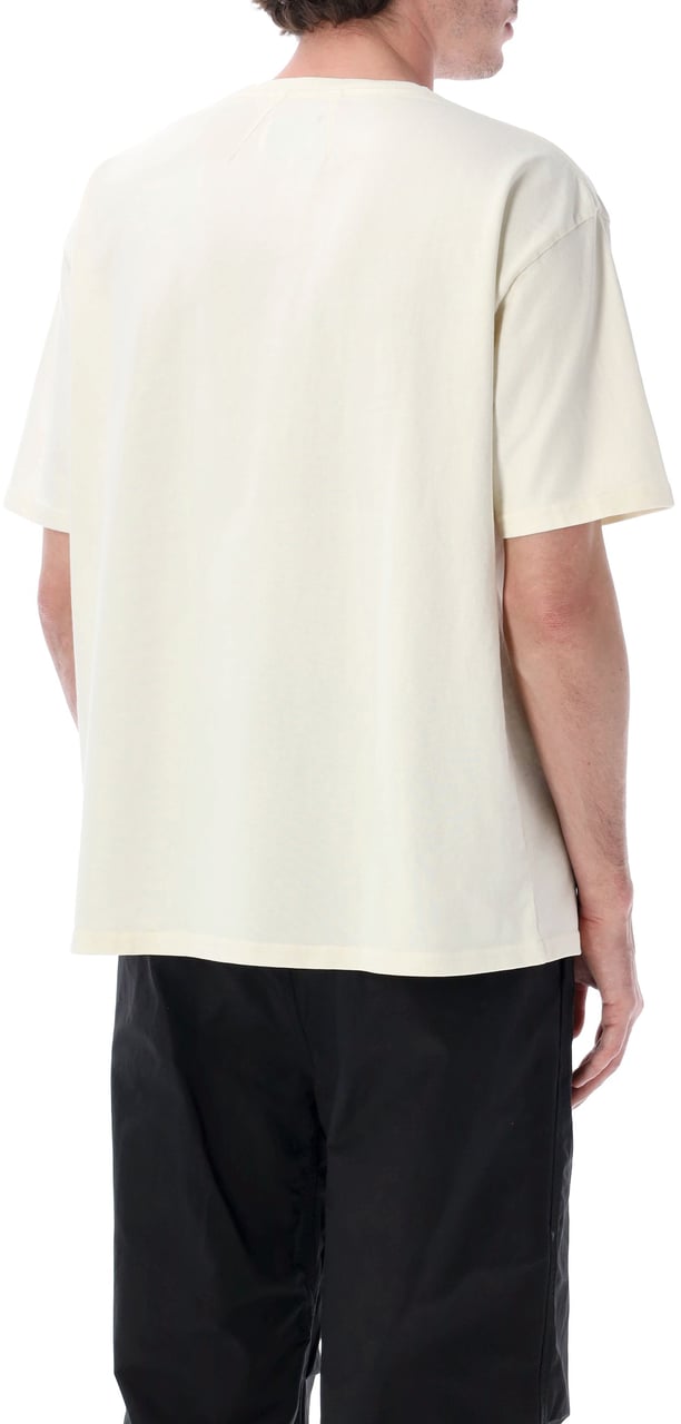 Rhude Banner Tee Vintage White Wit