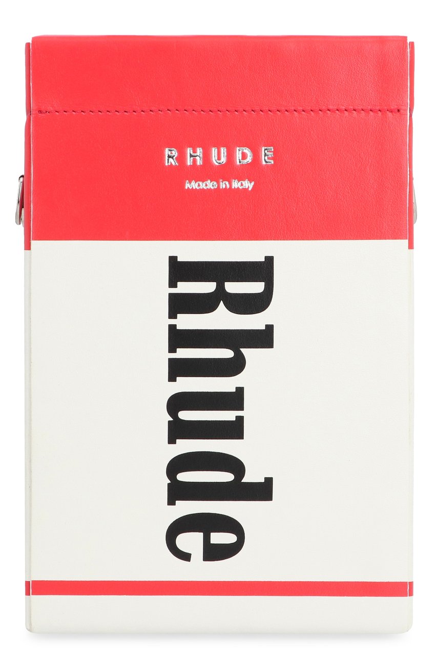 Rhude Fumer Mal crossbody bag Rood