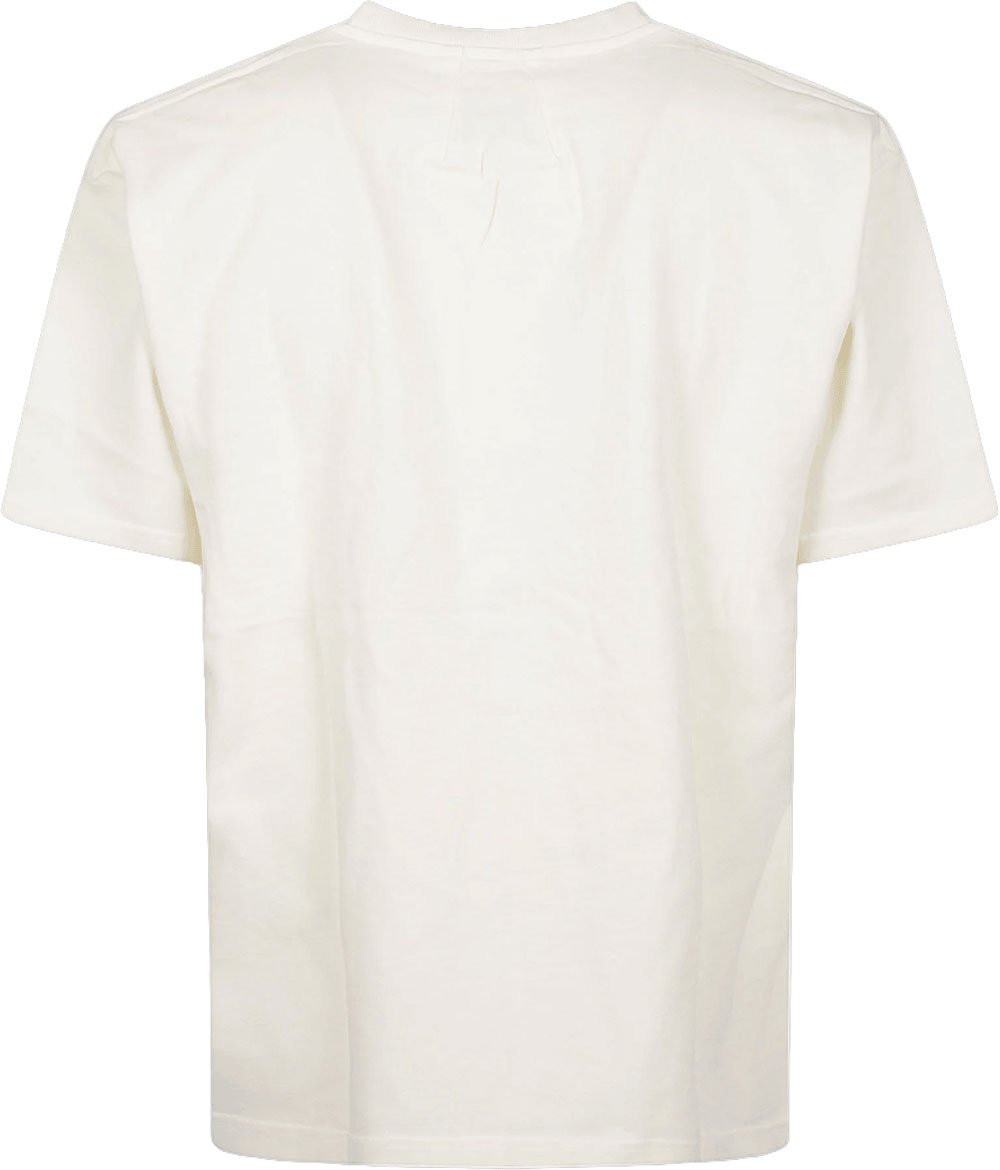 Rhude RHUDE PIT STOP T-SHIRT VINTAGE WIT/ROOD/BLAUW Wit