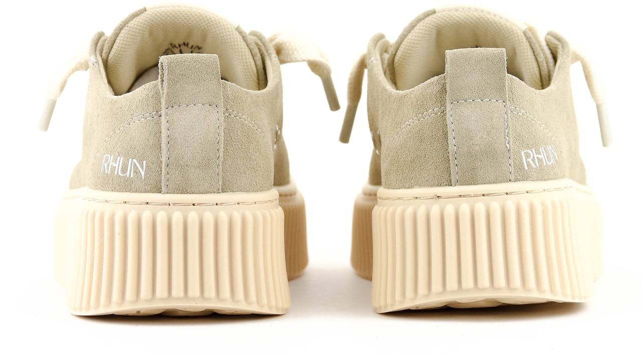 RHUN Treble Sneaker Beige Suede Beige