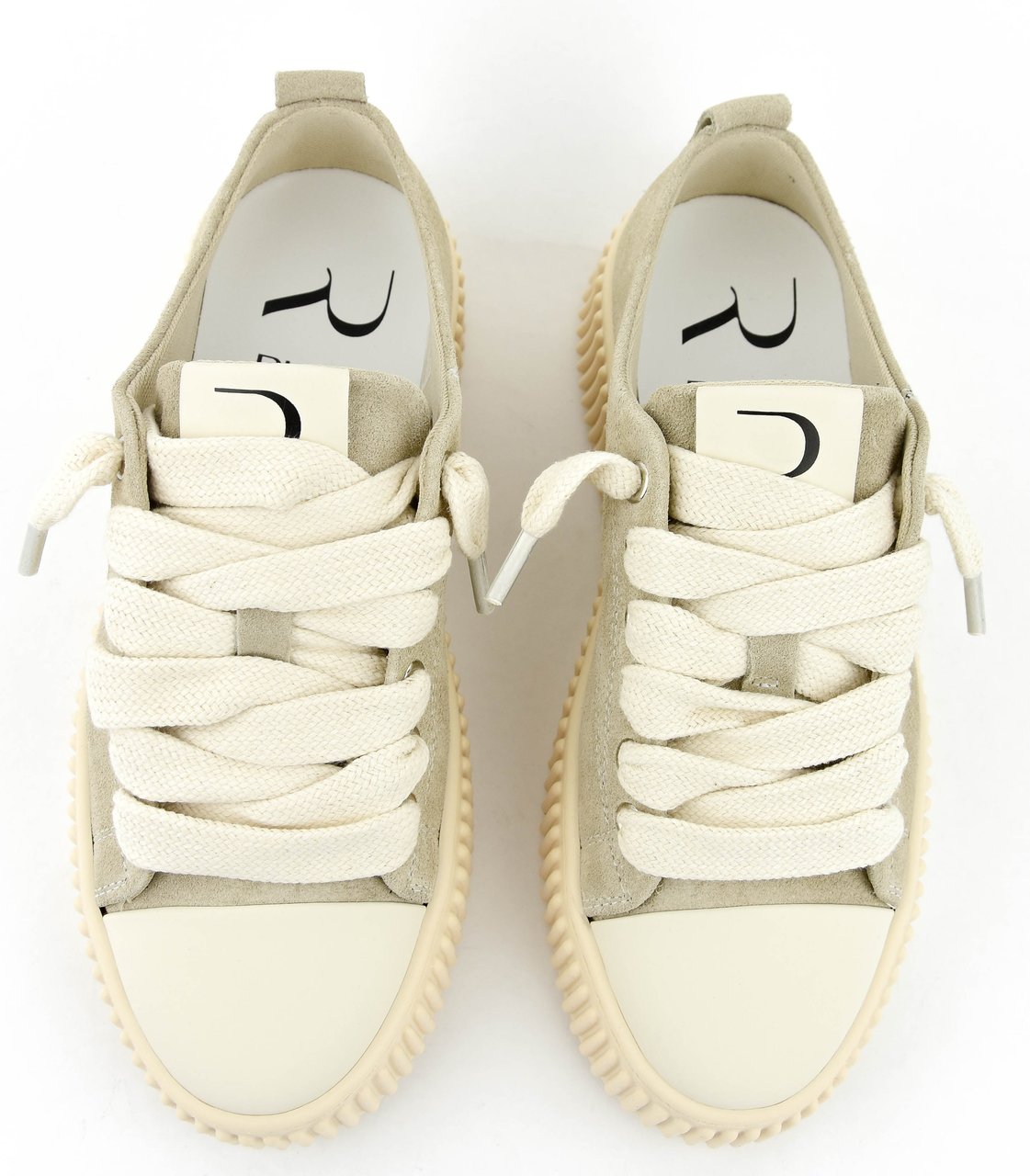 RHUN Treble Sneaker Beige Suede Beige