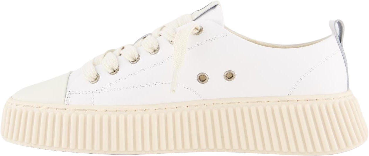 RHUN Dames Treble 2020 Leather White sneakers Wit
