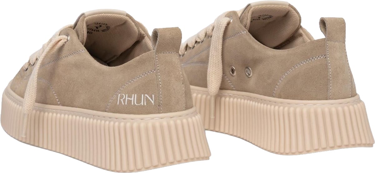 RHUN Dames Treble 2020 Suede Beige sneakers Beige