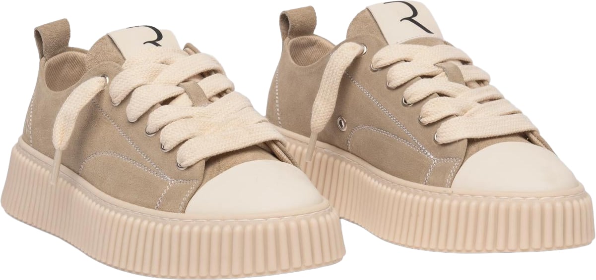RHUN Dames Treble 2020 Suede Beige sneakers Beige
