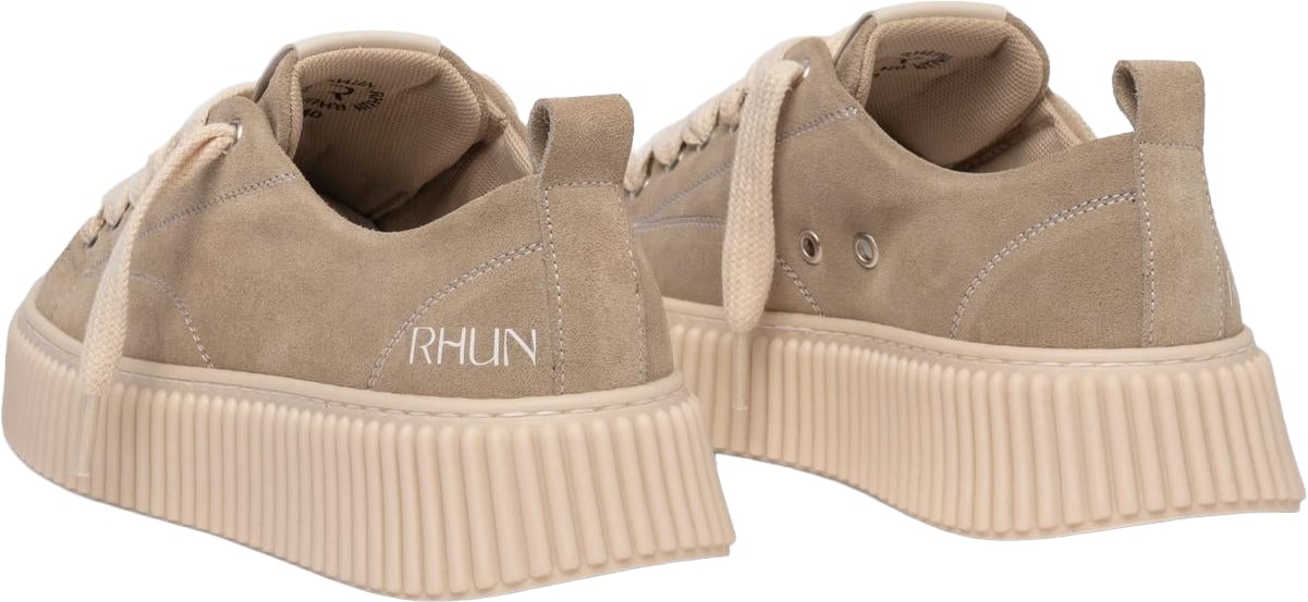 RHUN Dames Treble 2020 Suede Beige sneakers Beige