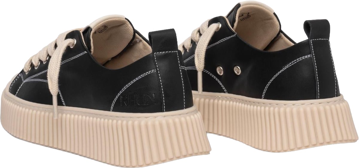 RHUN Dames Treble 2020 Leather Zwart sneakers Zwart