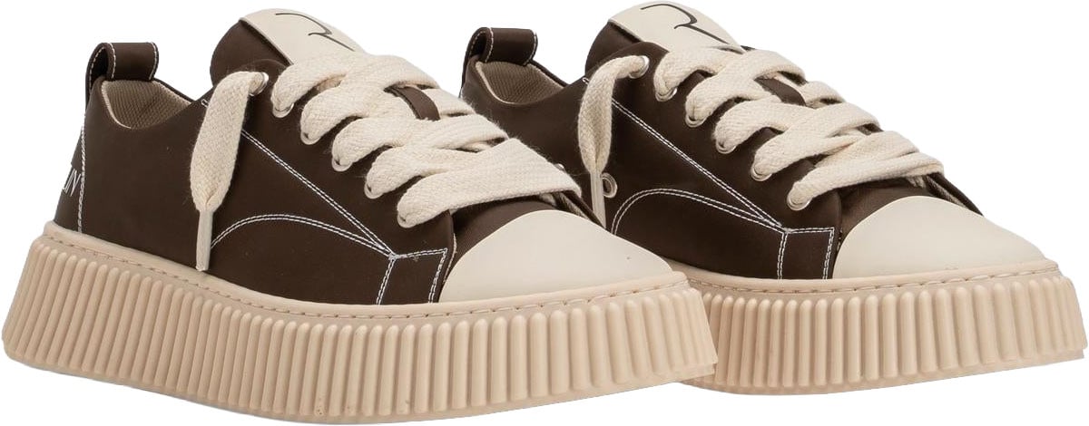 RHUN Dames Treble 2020 Nylon Bruin sneakers Bruin