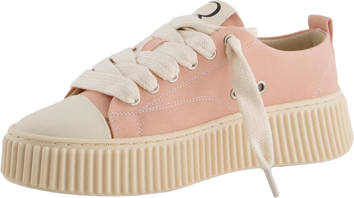 RHUN Dames Treble 2020 Canvas Pink sneakers Roze