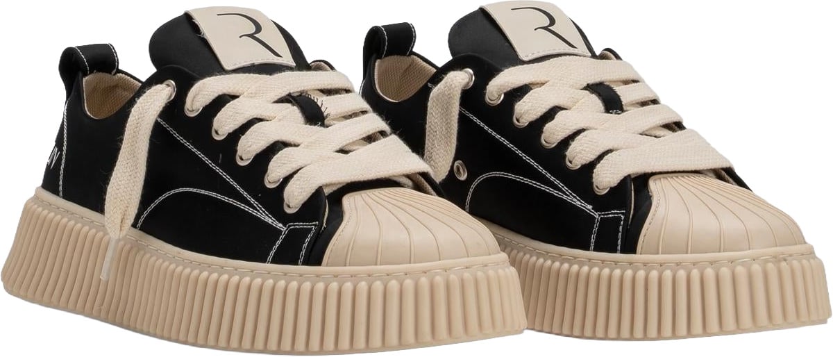 RHUN Dames Treble 2025 Nylon Zwart sneakers Zwart