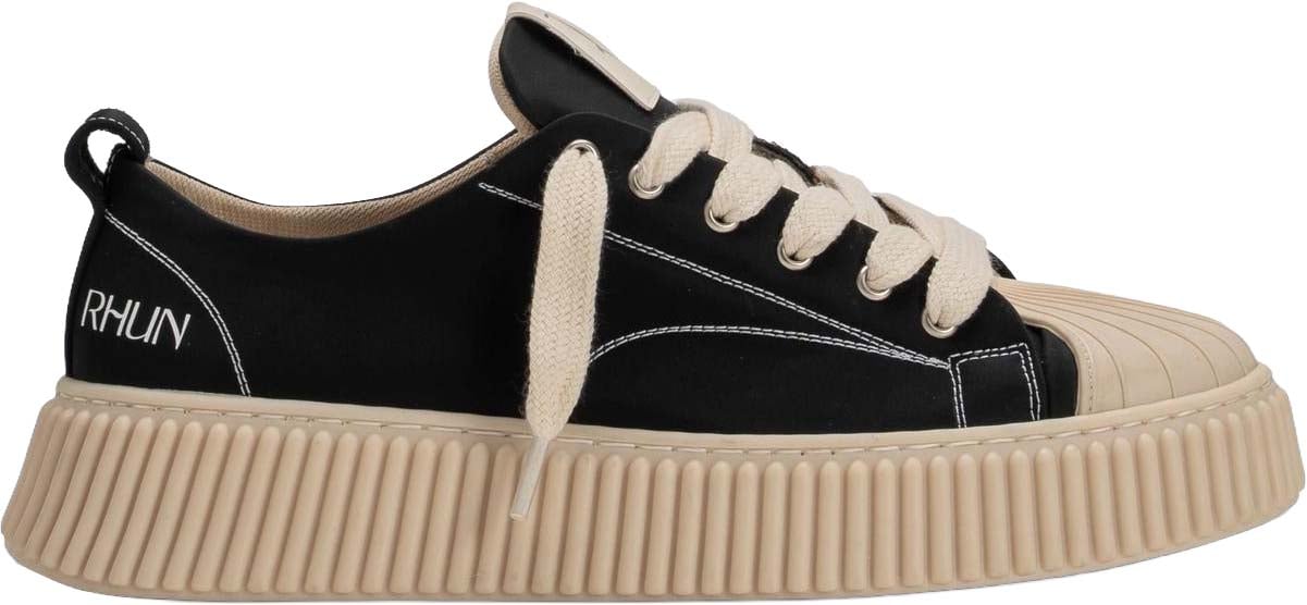 RHUN Dames Treble 2025 Nylon Zwart sneakers Zwart