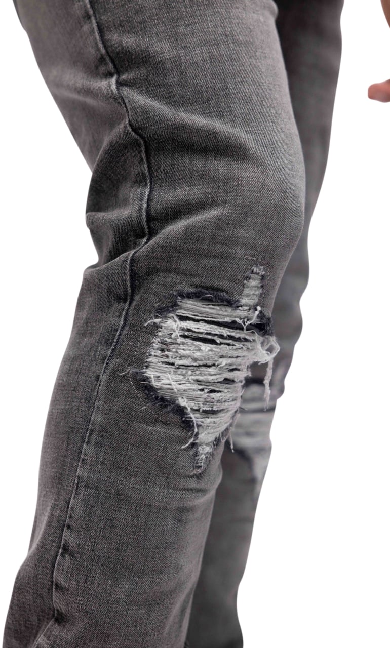 Richesse DISTRESSED FLARED JEANS Divers