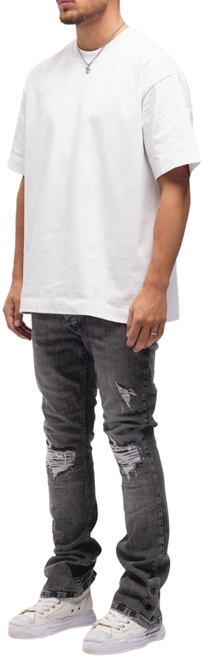 Richesse DISTRESSED FLARED JEANS Divers