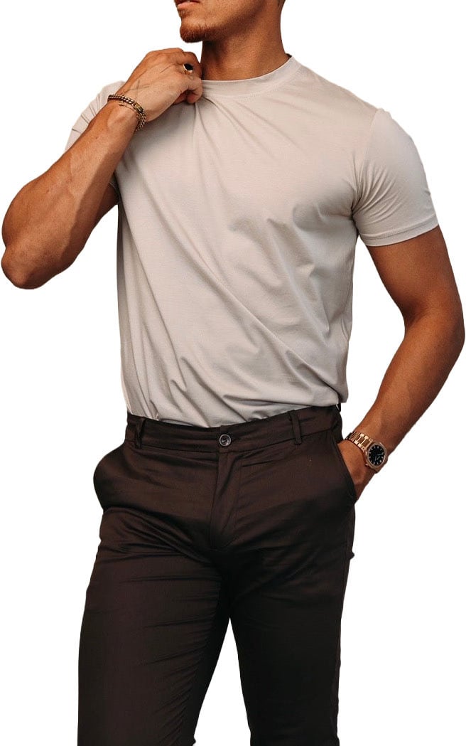 Richesse SHINY ESSENTIAL SHIRT BEIGE Divers