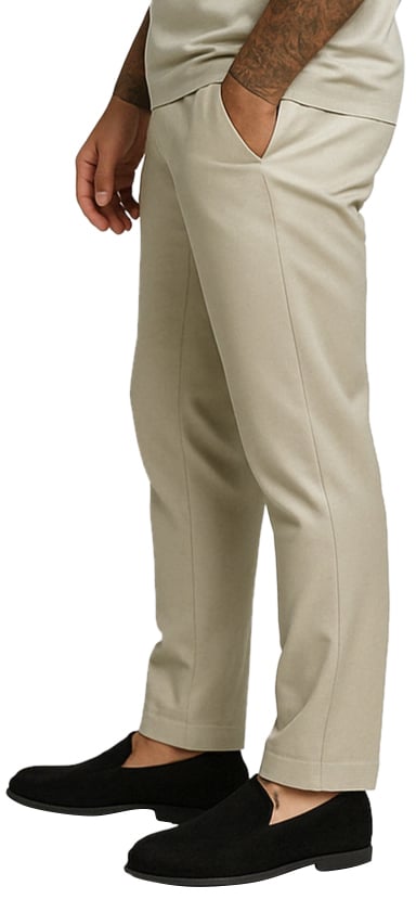 Richesse ESSENTIALS PANTS GREY Taupe