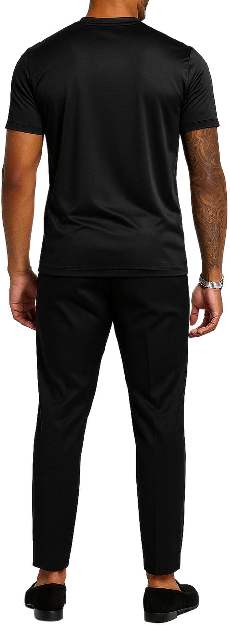 Richesse LUXURY PANTS BLACK Zwart