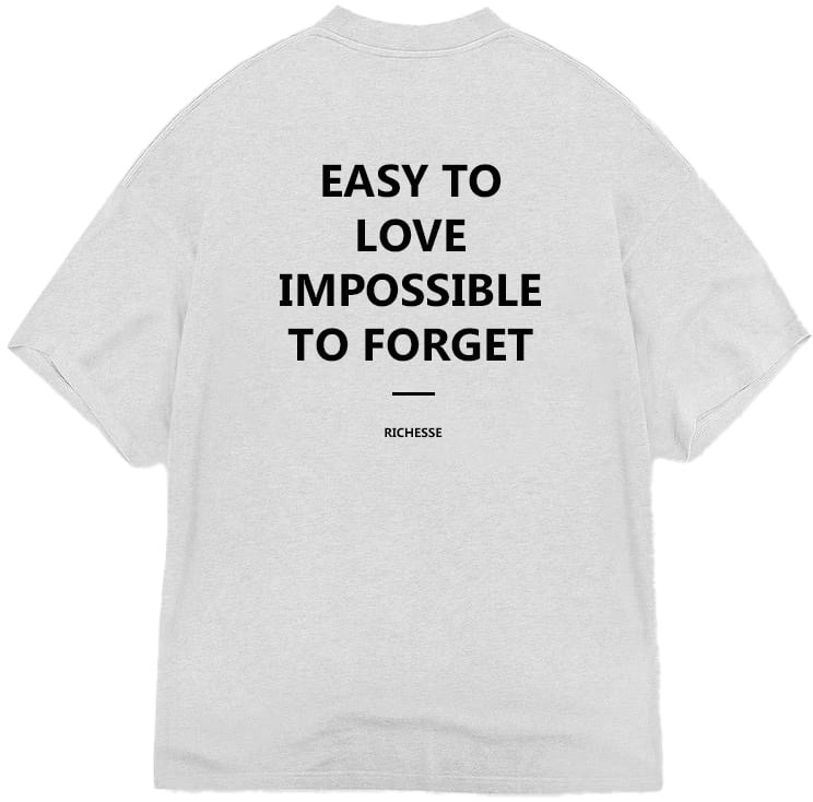 Richesse UNFORGETTABLE T-SHIRT LIGHT GREY Grijs