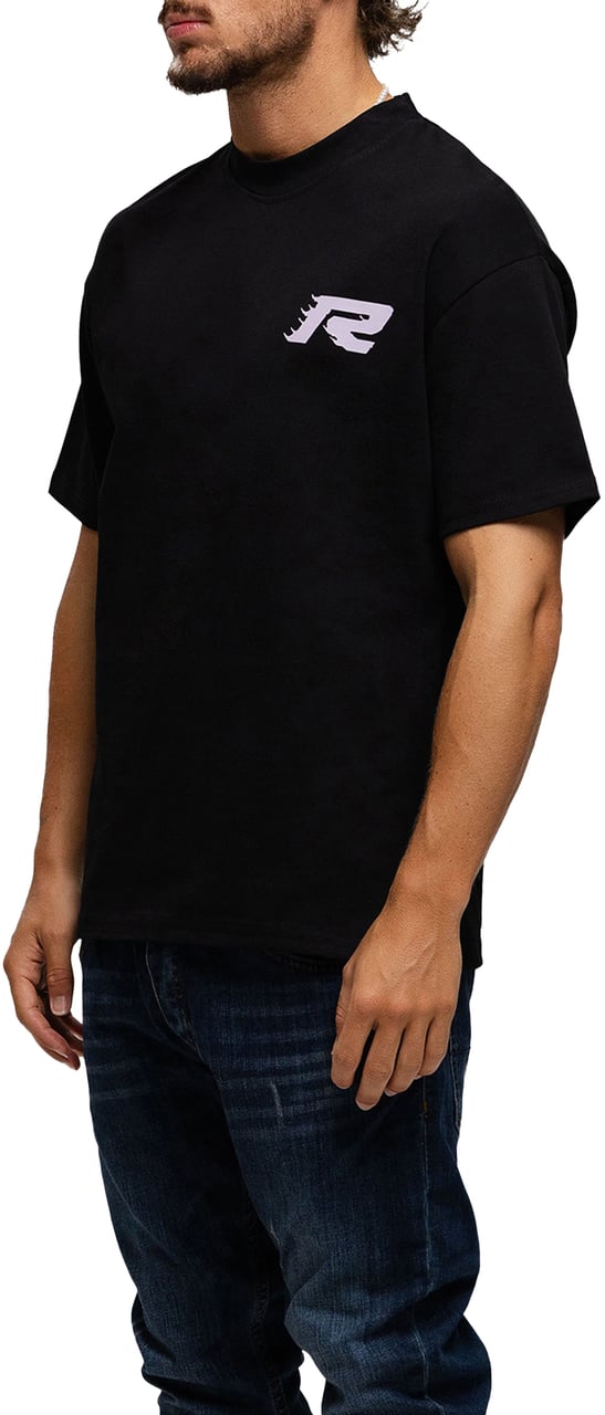 Richesse PARIS T-SHIRT BLACK PINK Roze
