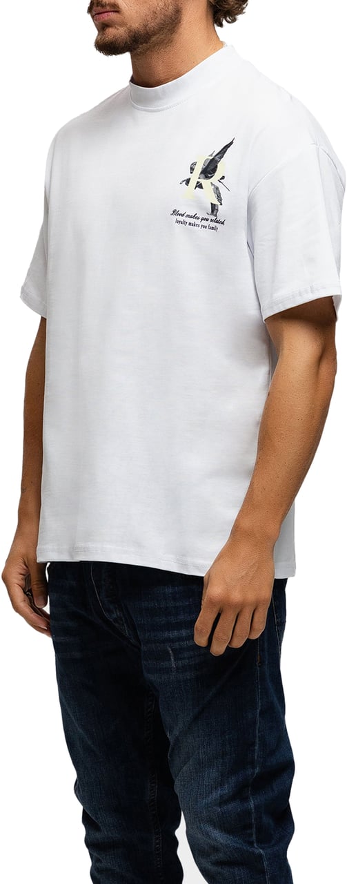 Richesse ARTEMIS T-SHIRT WHITE YELLOW Goud