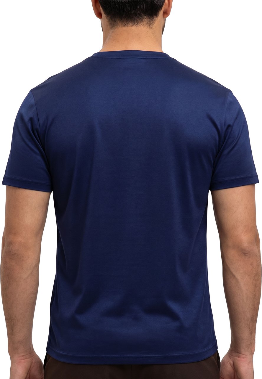 Richesse SHINY ESSENTIAL SHIRT NAVY BLUE Divers