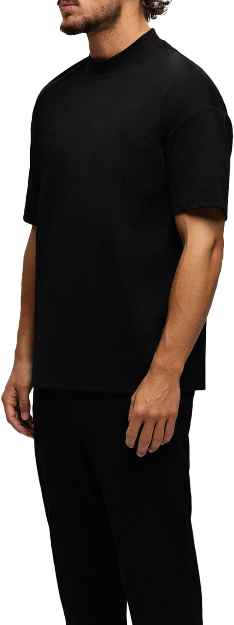 Richesse ESSENTIAL MATTE SHIRT BLACK Zwart
