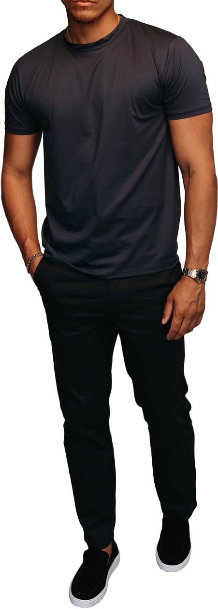 Richesse SHINY ESSENTIAL SHIRT GREY Grijs