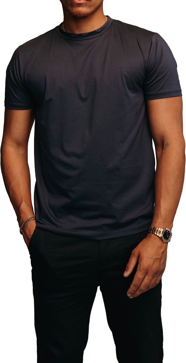 Richesse SHINY ESSENTIAL SHIRT GREY Grijs
