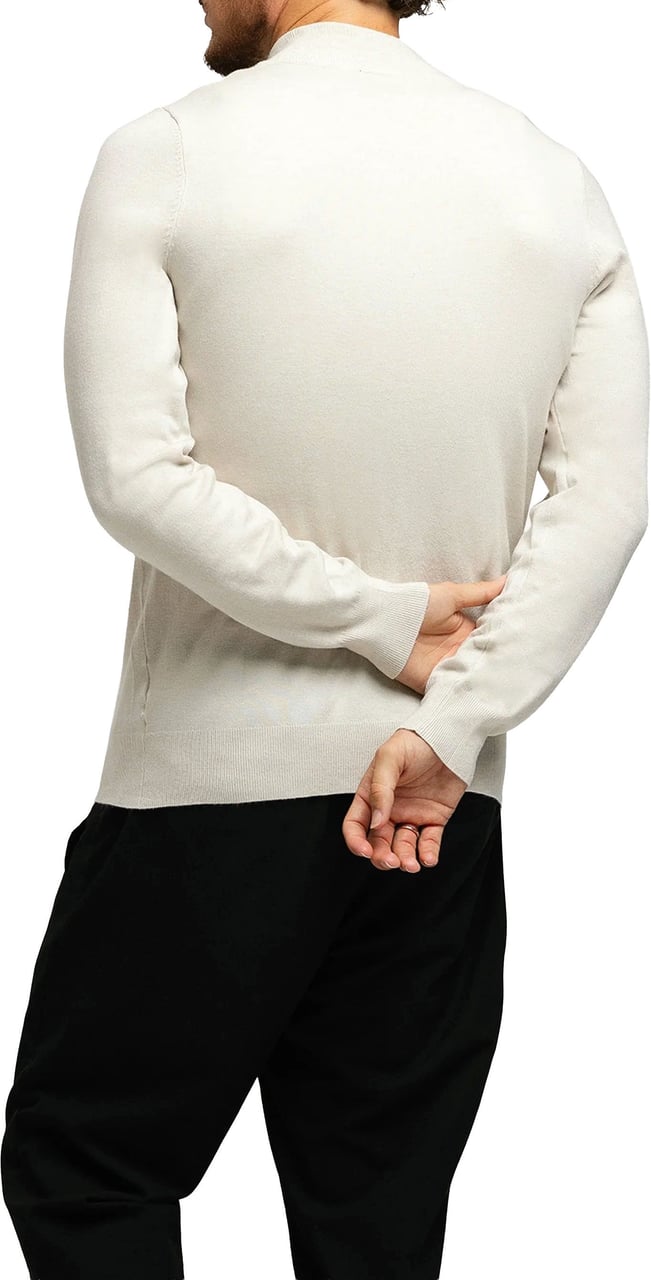 Richesse KNITTED ZIPPER VEST SOFT SAND Divers