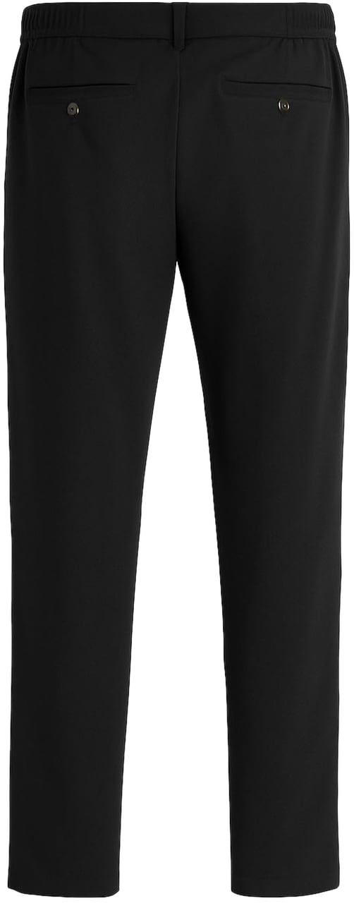 Richesse ESSENTIAL PANTS STRAIGHT BLACK Zwart