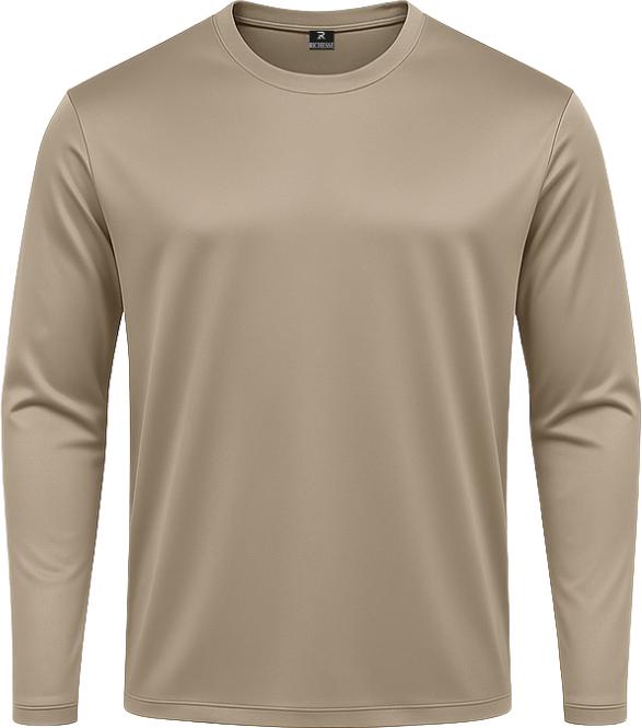 Richesse SHINY ESSENTIAL LONGSLEEVE BEIGE Beige