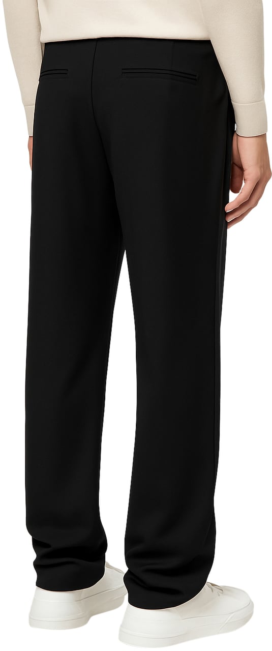 Richesse ESSENTIALS PANTS BLACK Zwart