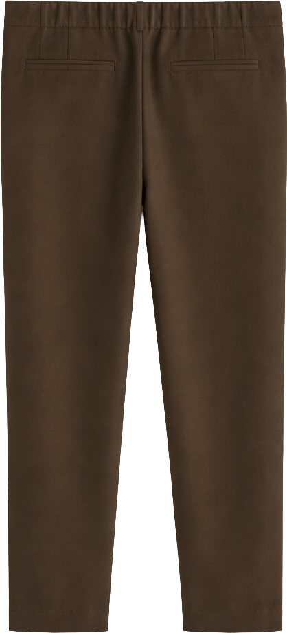 Richesse ESSENTIALS SMARTS PANTS EARTH Bruin