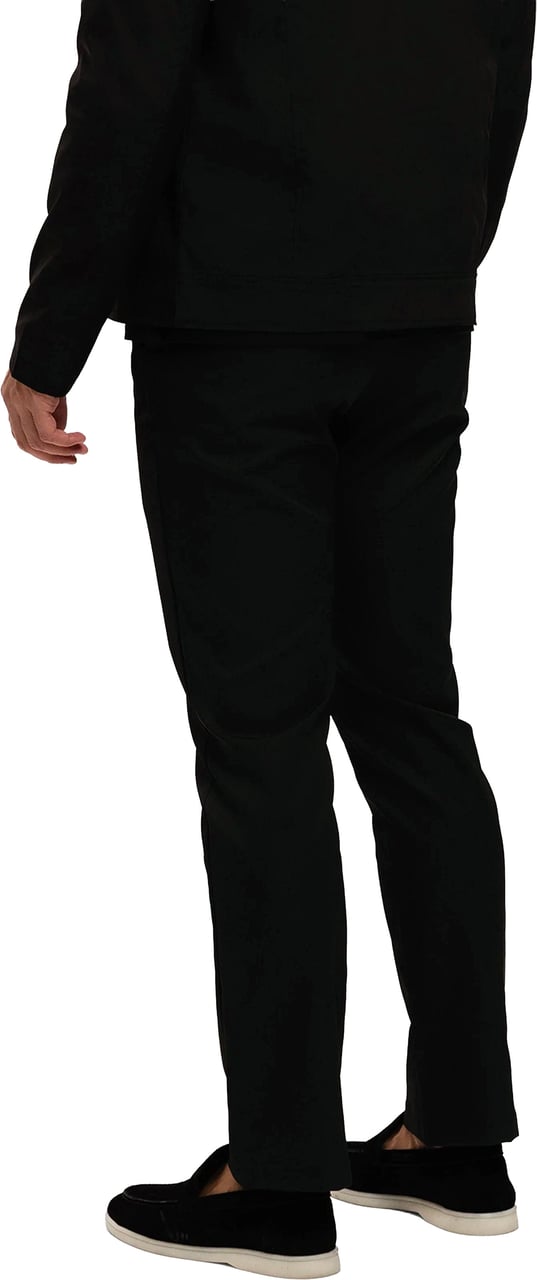 Richesse ESSENTIALS SMARTS PANTS BLACK Zwart